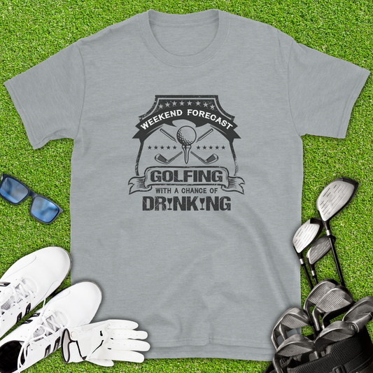 Golfing With A Chance Of Drinking T-Shirt