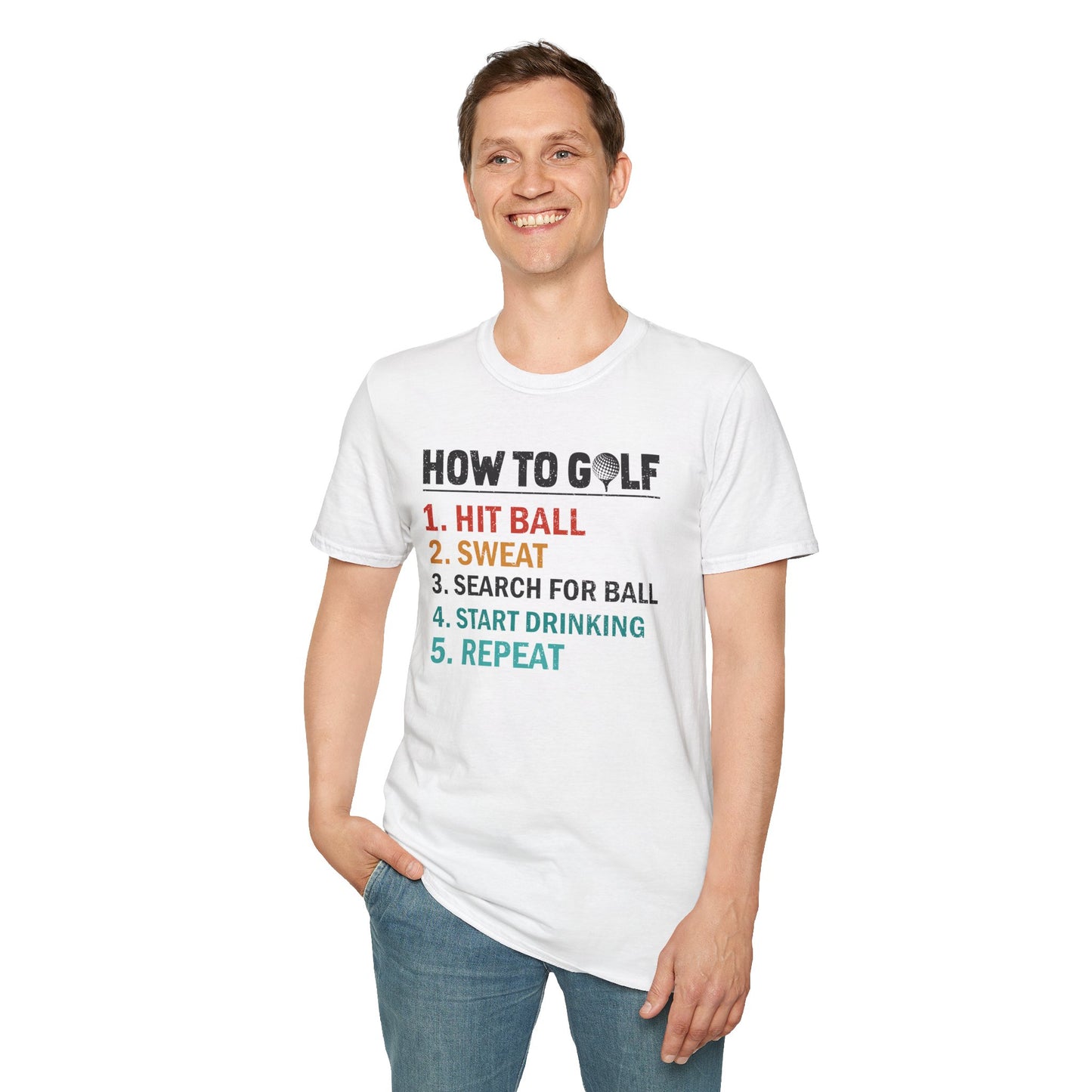 How To Golf T-Shirt