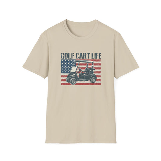 Golf Cart Life USA T-Shirt