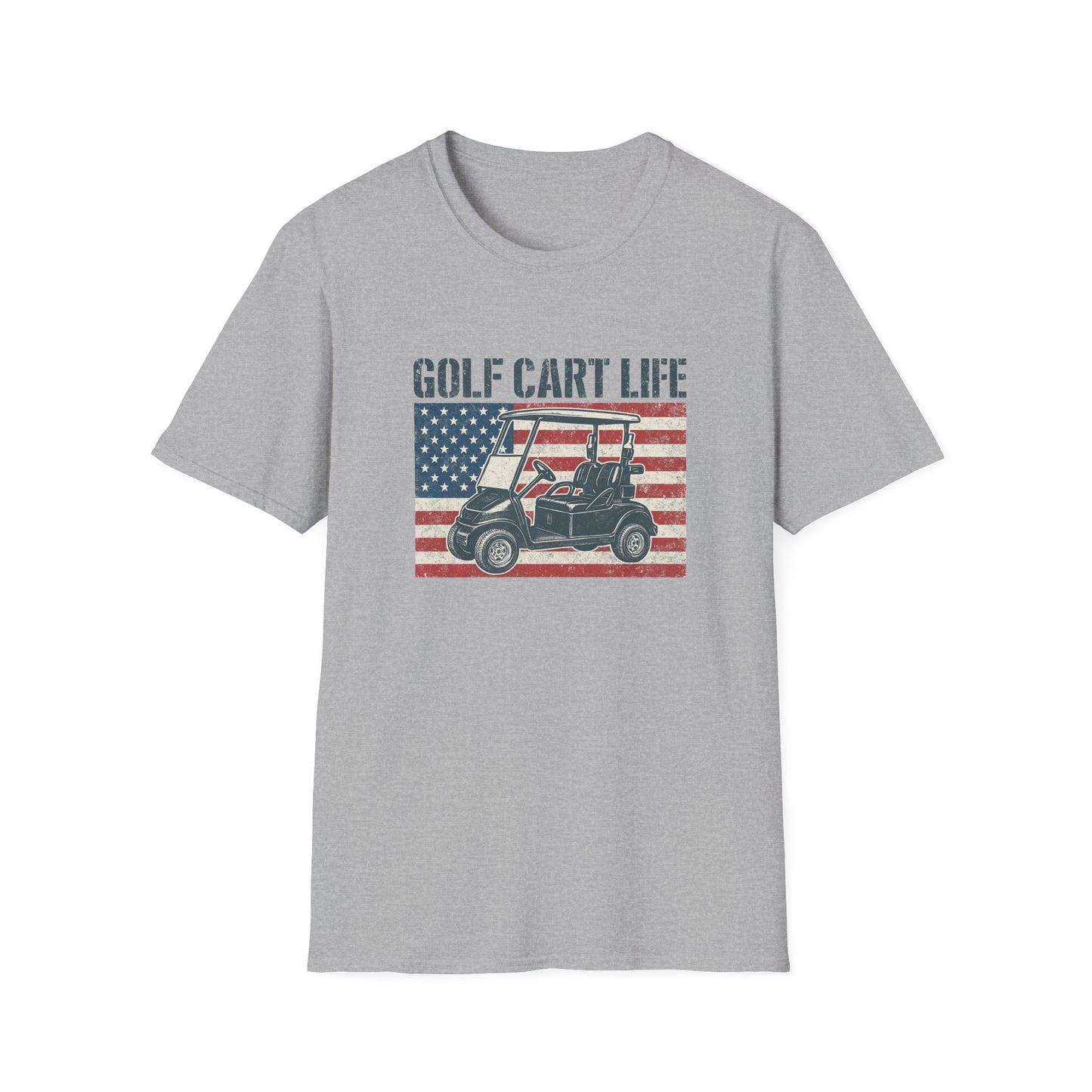 Golf Cart Life USA T-Shirt