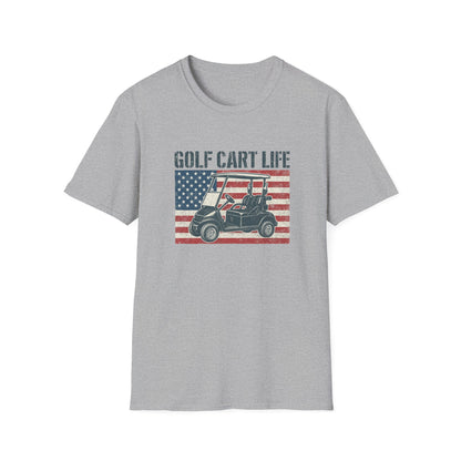 Golf Cart Life USA T-Shirt