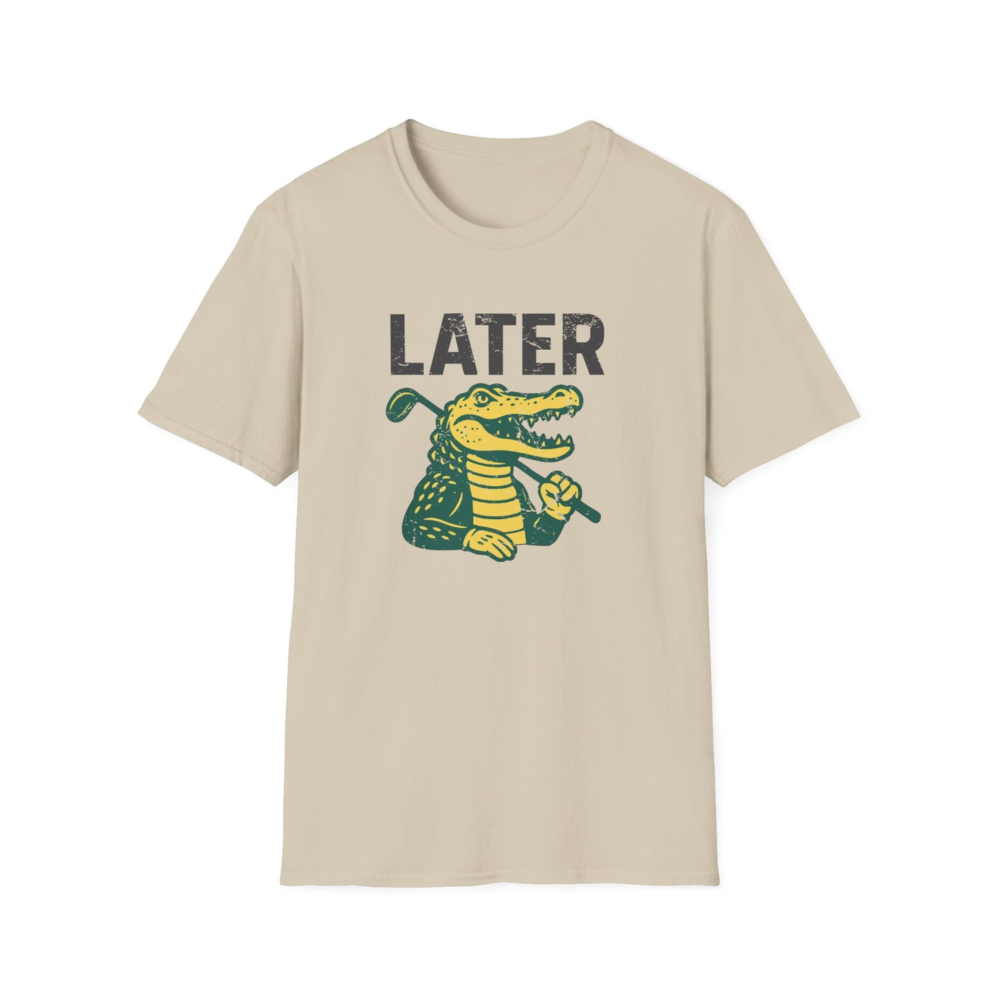 Later Alligator Golf T-Shirt