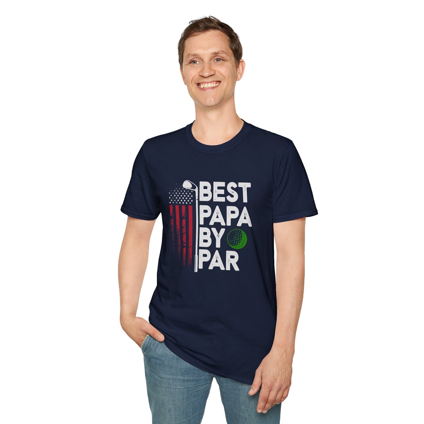 Best Papa By Par Golf T-Shirt