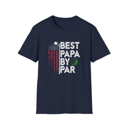 Best Papa By Par Golf T-Shirt