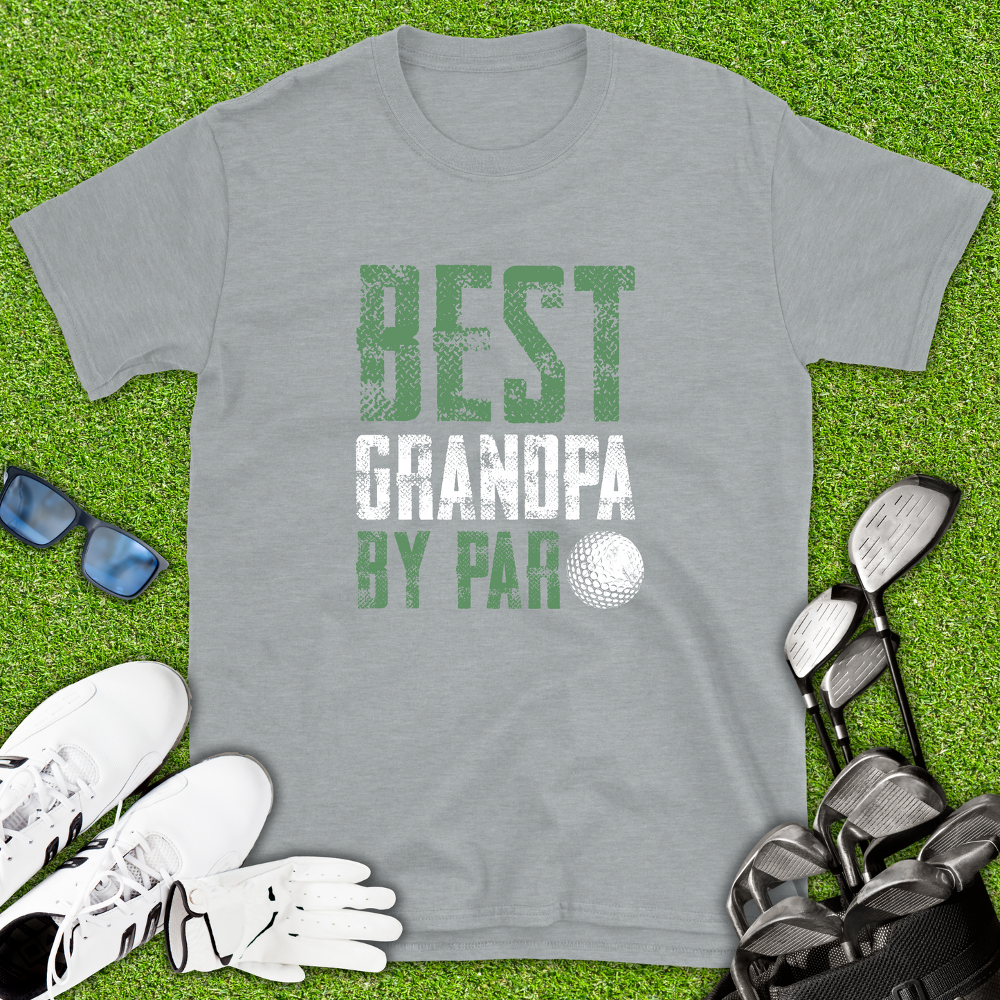 Best Grandpa By Par T-Shirt