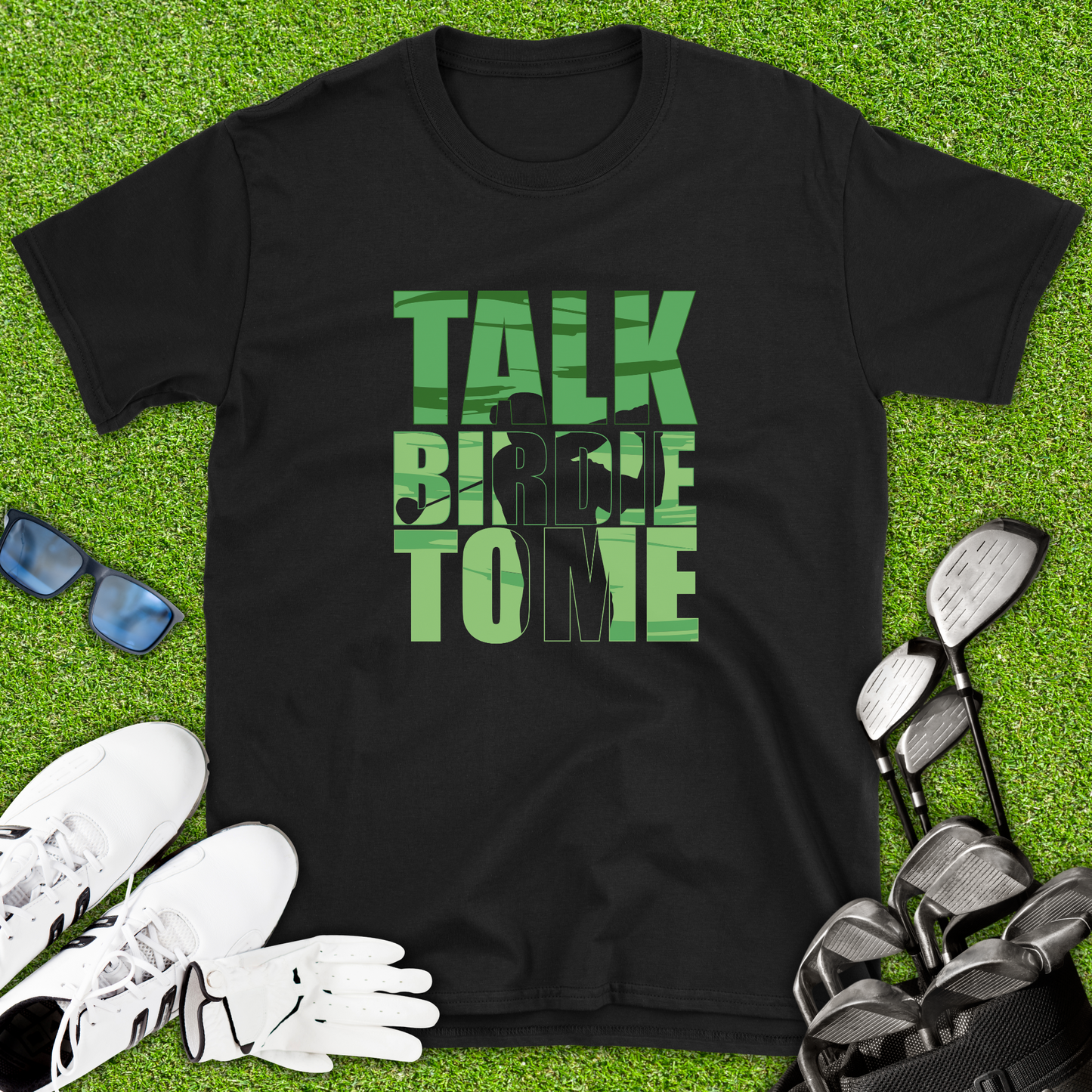 Talk Birdie To Me Golf T-Shirt