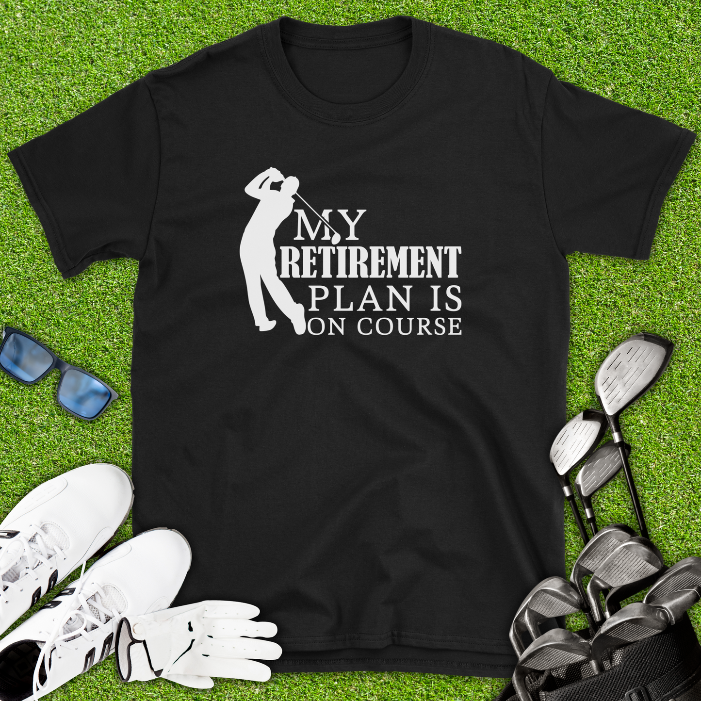 My Retirement Plan Is On Course T-Shirt