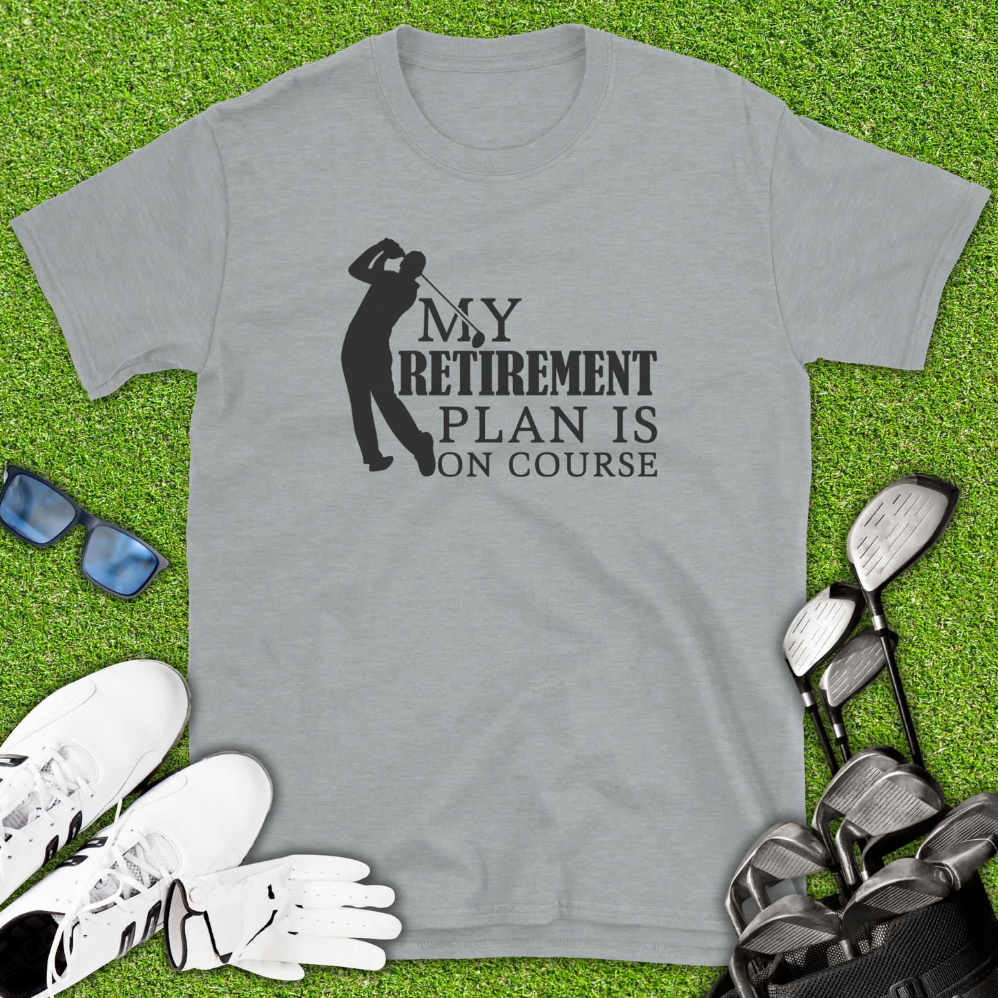 My Retirement Plan Is On Course T-Shirt