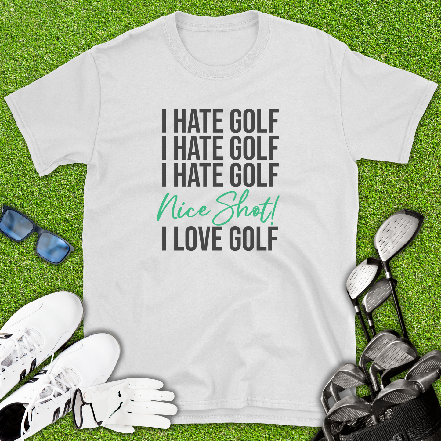 I Hate Golf T-Shirt