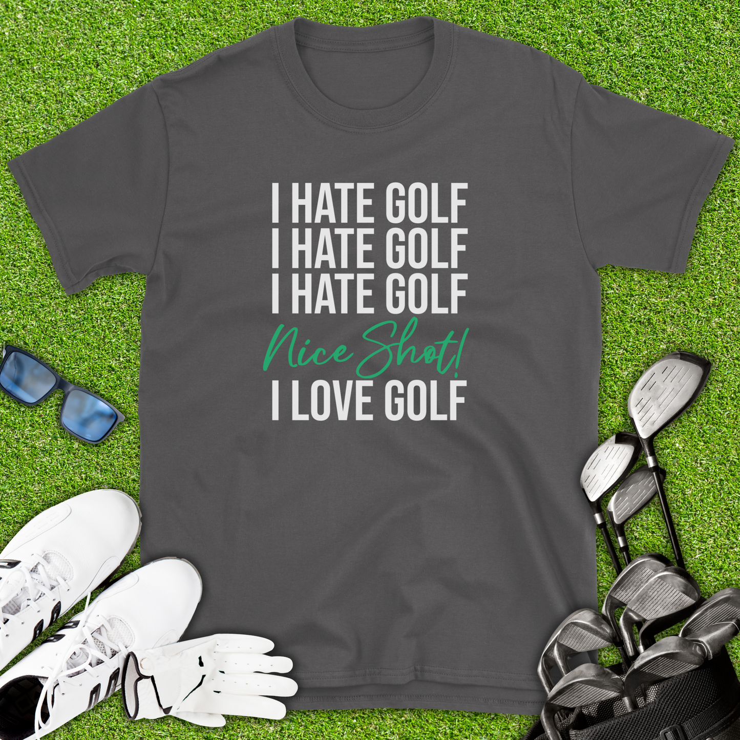 I Hate Golf T-Shirt