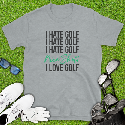 I Hate Golf T-Shirt