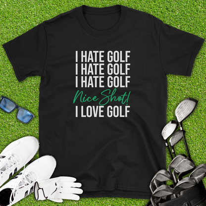 I Hate Golf T-Shirt