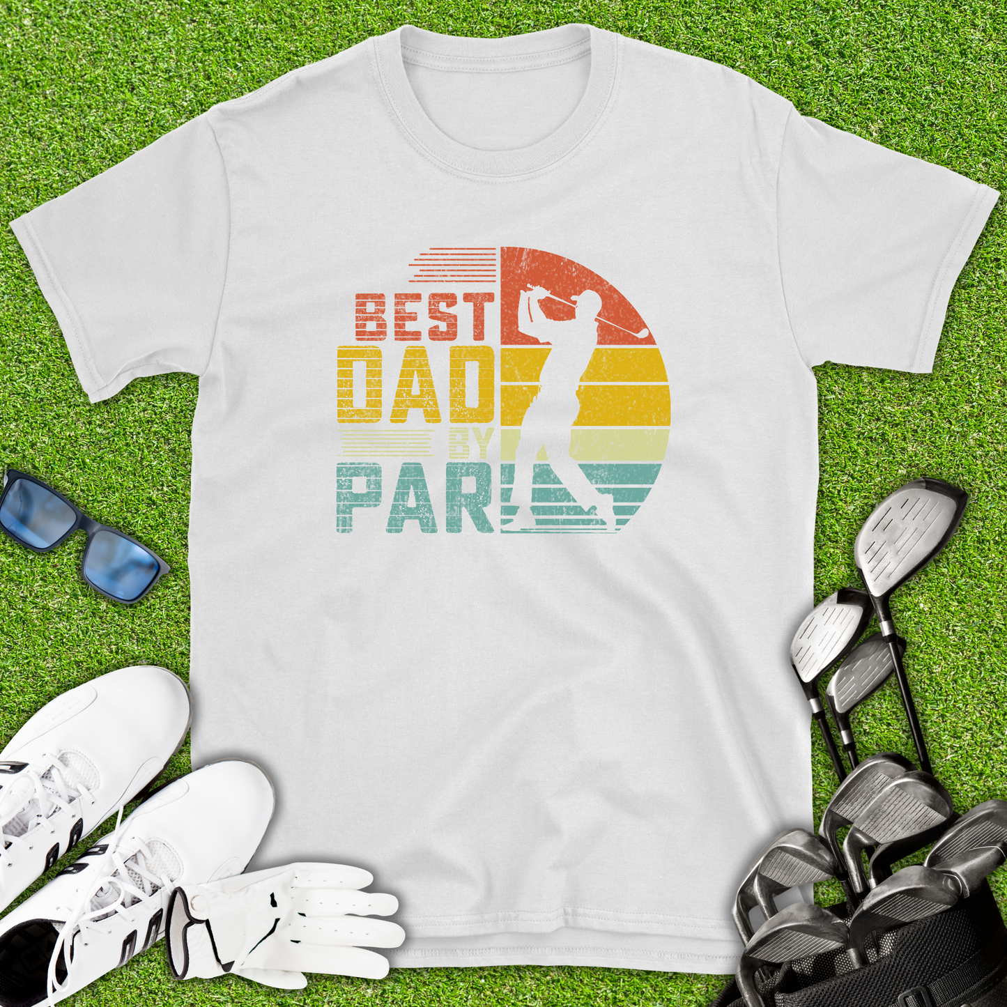 Best Dad By Par Vintage T-Shirt