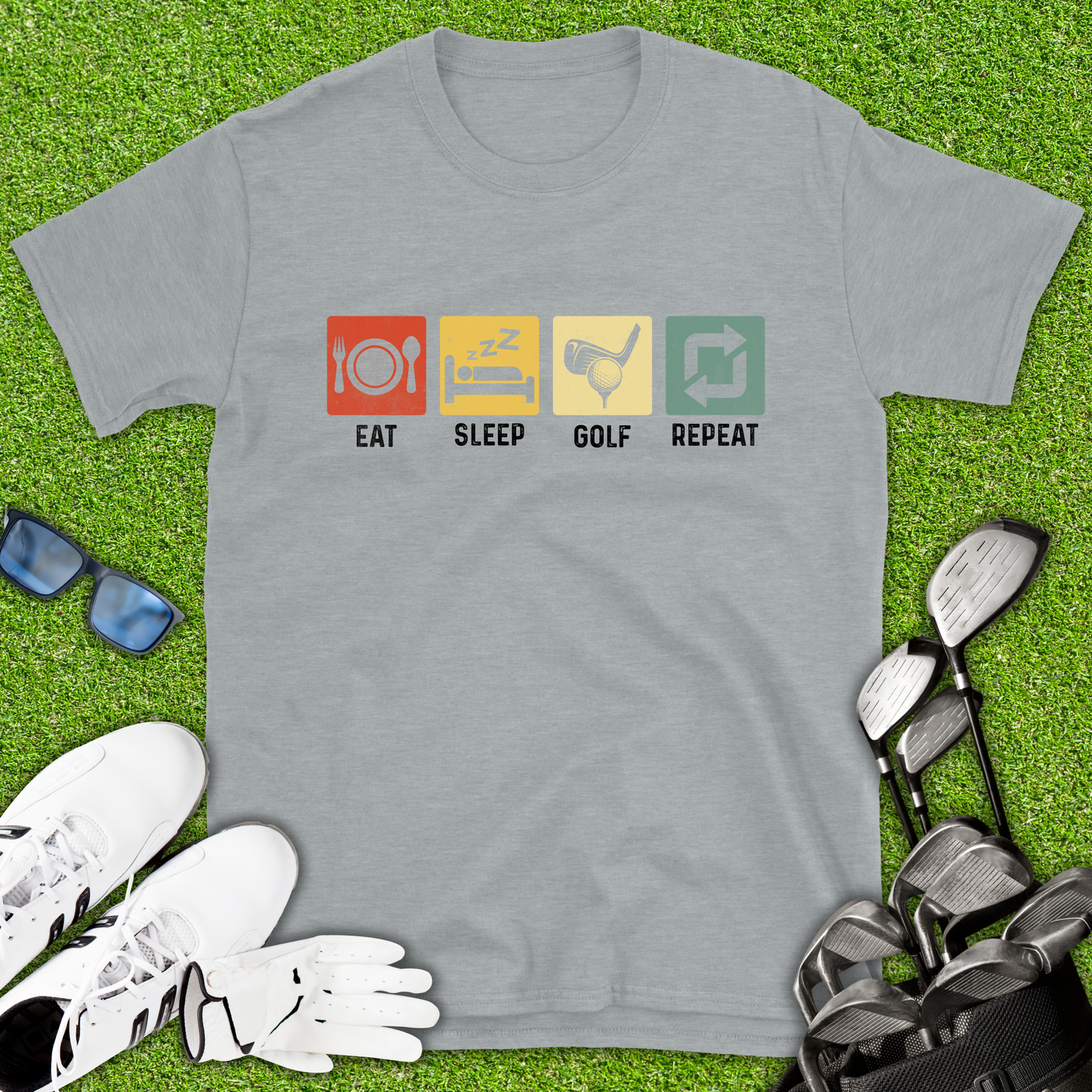 Eat Sleep Golf Repeat T-Shirt