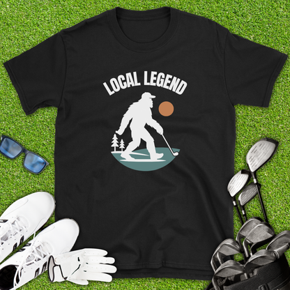 Local Legend Bigfoot Golf T-Shirt