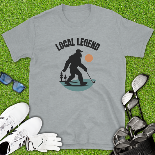 Local Legend Bigfoot Golf T-Shirt