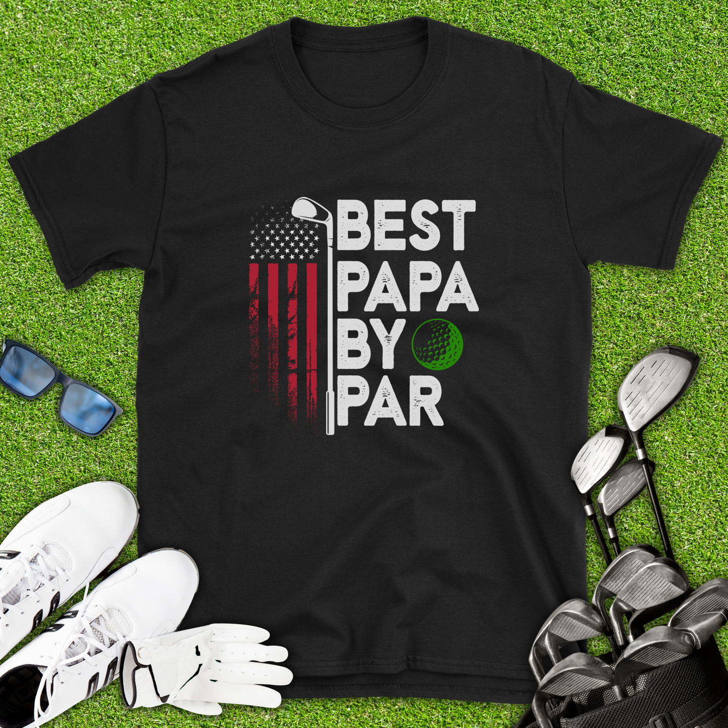 Best Papa By Par Golf T-Shirt