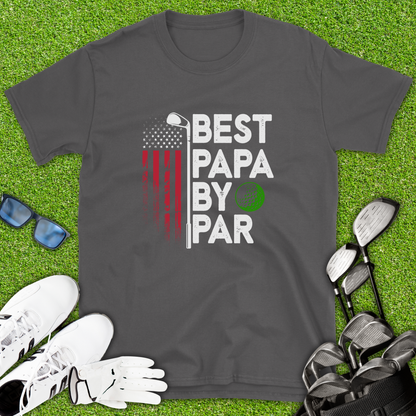 Best Papa By Par Golf T-Shirt