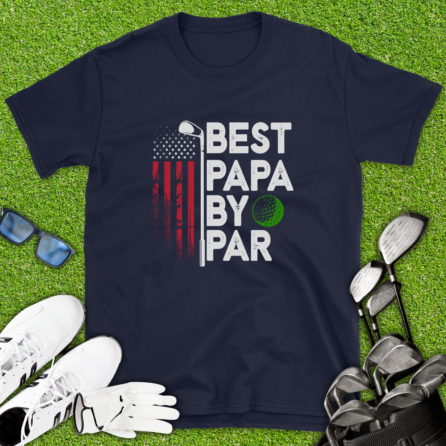 Best Papa By Par Golf T-Shirt