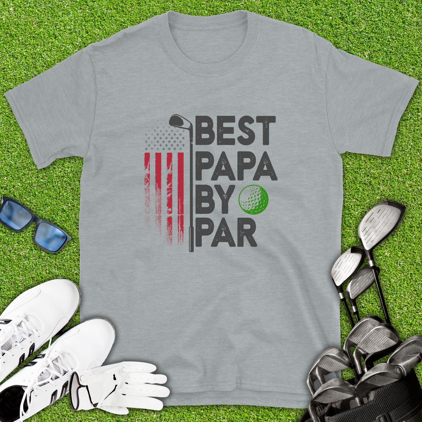 Best Papa By Par Golf T-Shirt