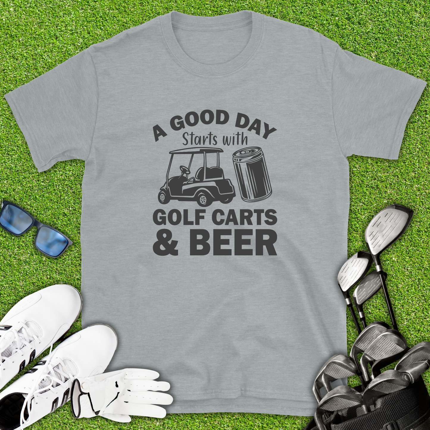 Golf Carts & Beer T-Shirt