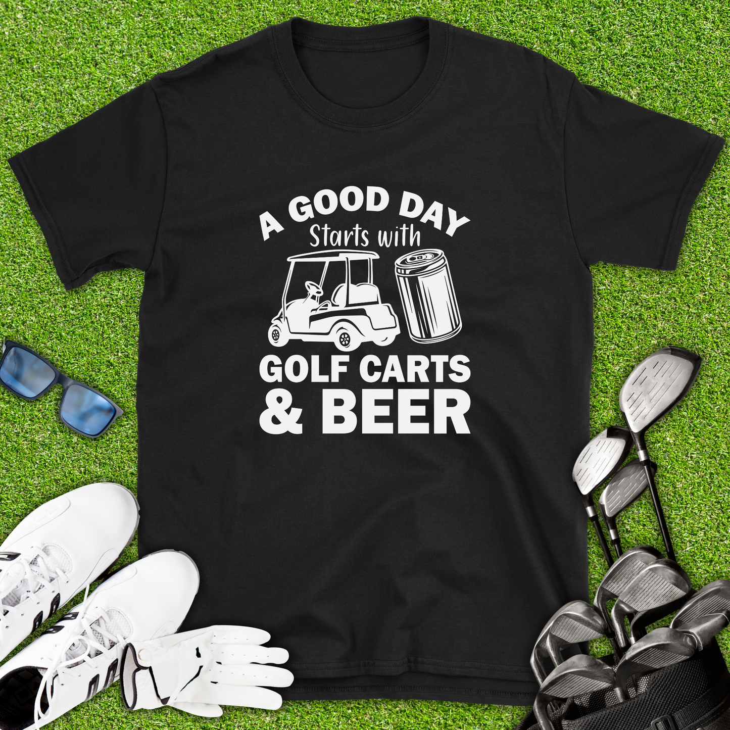 Golf Carts & Beer T-Shirt