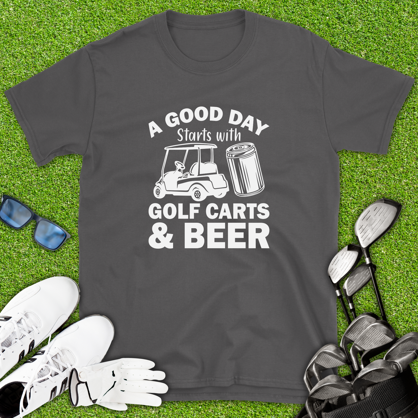 Golf Carts & Beer T-Shirt
