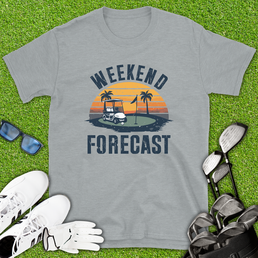 Weekend Forecast Golf T-Shirt