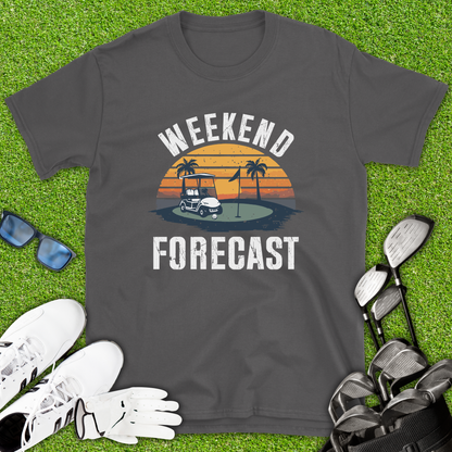 Weekend Forecast Golf T-Shirt