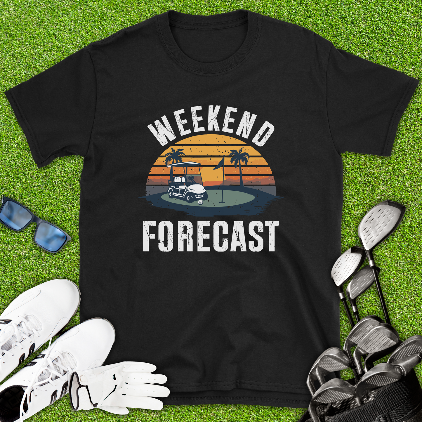 Weekend Forecast Golf T-Shirt
