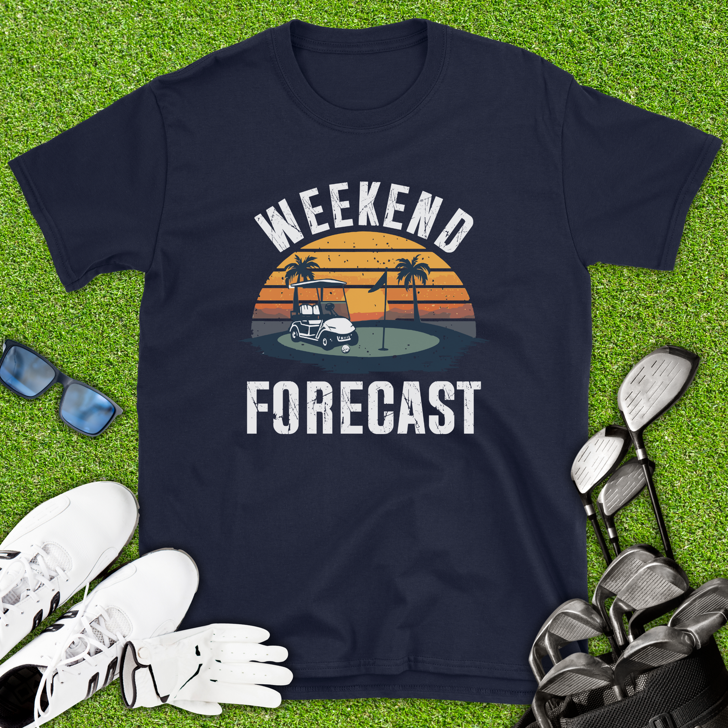 Weekend Forecast Golf T-Shirt