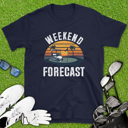 Weekend Forecast Golf T-Shirt