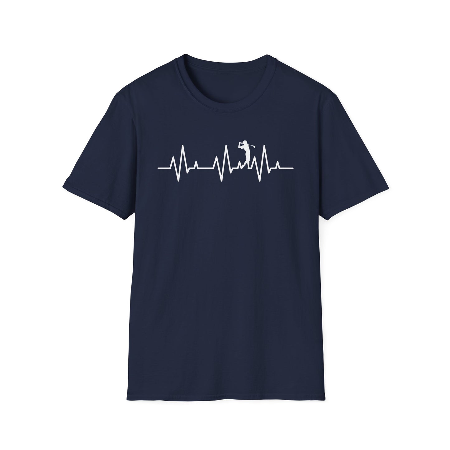 Golfing Heartbeat T-Shirt