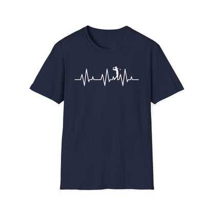 Golfing Heartbeat T-Shirt