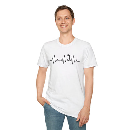 Golfing Heartbeat T-Shirt