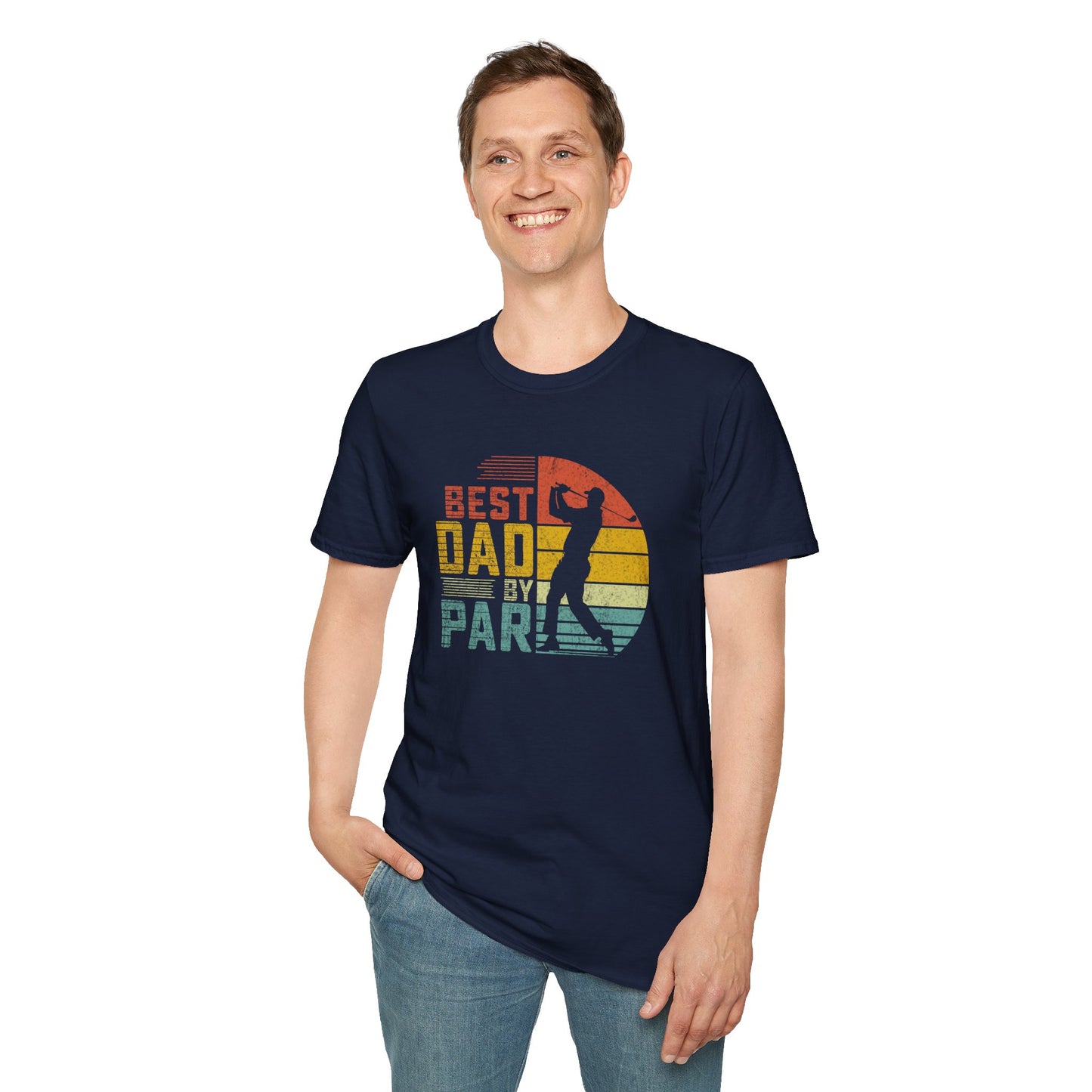 Best Dad By Par Vintage T-Shirt