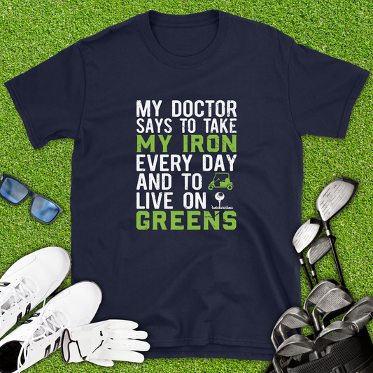 Live On Greens Golf T-Shirt