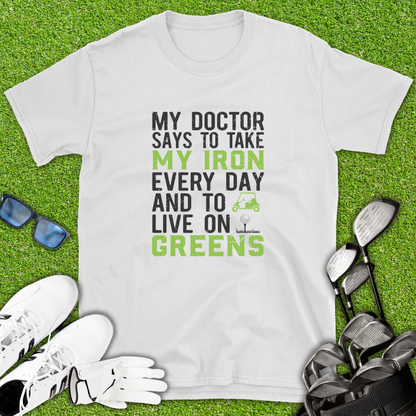 Live On Greens Golf T-Shirt
