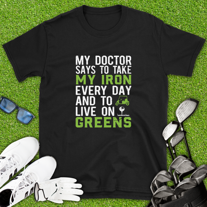 Live On Greens Golf T-Shirt